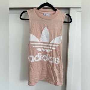 Adidas trefoil tank